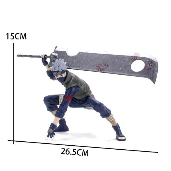 Naruto Hatake Kakashi Anime Figurer Action Figur Model Dukke