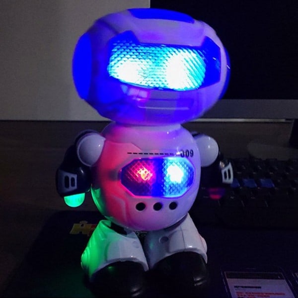 Leker for barn Dans og musikk robot action barn elektriske leker
