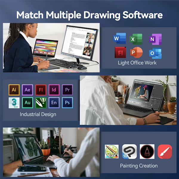 S640 grafiikka tabletti 6 tuumainen piirustus tabletit digitaalinen kynä