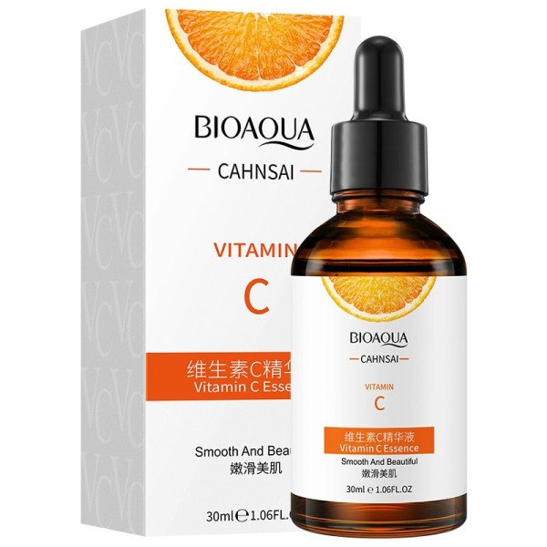 Vitamin C Serum Til Ansigt Fugtgivende Lyser op Hud Reparation Glad ansigts essens