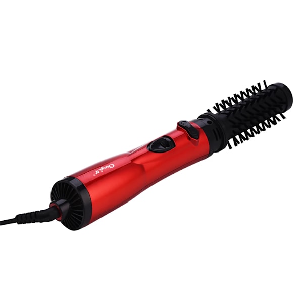 Hår tork borste 2 i 1 varm luft snurr borste curling uträtande styling autoroterande jonisk rund fön tork volym