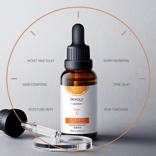 Vitamin C Serum Til Ansigt Fugtgivende Lyser op Hud Reparation Glad ansigts essens