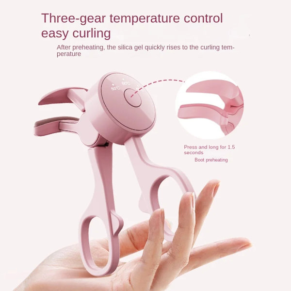 Ögonfransar Curls Thermal Ögonfrans Curler Portable Makeup Verktyg