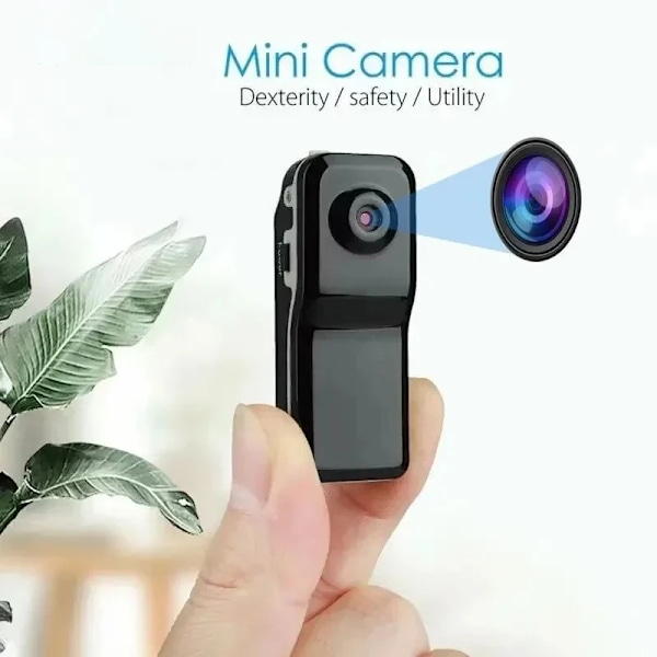 Mini HD kamera runko kamera DV kannettava nanny turva kamera kiinnitys video tallennus