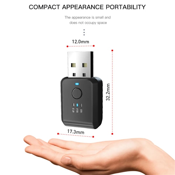 Auto Bluetooth 5.1 FM01 lähetin vastaanotin handsfree puhelu mini USB virta auto sarja