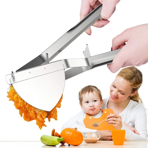 Kartoffel Ricer Rustfrit Stål Kartoffel Masher Heavy Duty Kartoffel Ricer Master