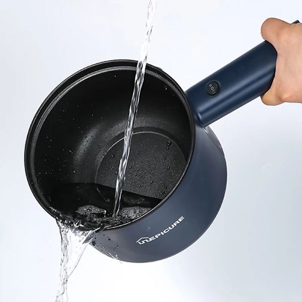 Mini Elektrisk Komfyr Multifunksjons Alt-i-ett Kryte Dobbeltlag Husholdning Nuddel Komfyr Non-Stick
