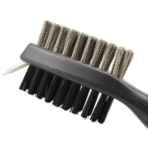 Golf Club Brush Golf Groove Cleaning Brush 2 Sided Golf Putter Wedge Ball Groove Cleaner Kit