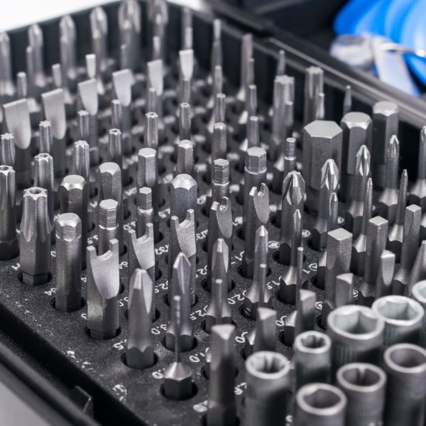 170 I 1 Precision Skruvmejsel Set CR-V Magnetisk Torx Phillips Hex skruvmejsel Bits Anteckningsbok Telefon Reparation Hand Verktyg