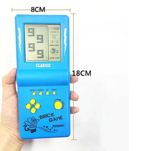 Klassisk Barndom Gåva Bärbar Spel Konsol Handhållen Spel Spelare Elektroniska Spel Leksaker