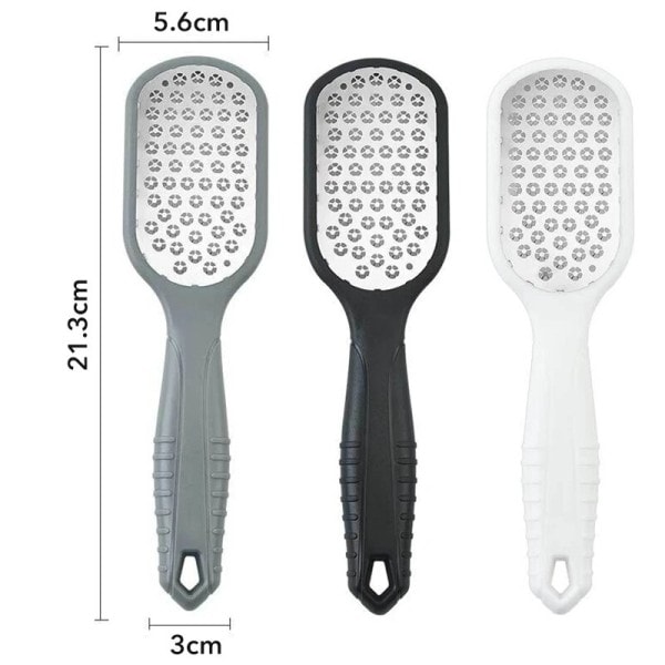 1 bitar Professionell Rostfritt Stål Callus Remover Fot File Scraper Pedikyr Verktyg