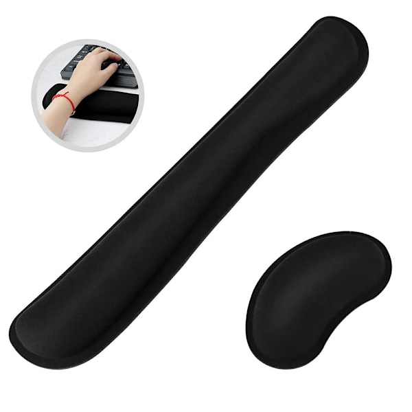 Vidga minne skum halkfritt mus pad handled stöd tangentbord handled stöd stöd