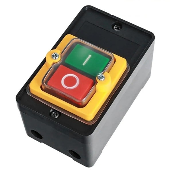 Vattentät Push Knapp Switch ON/OFF Switch Mekanisk Utrustning Kontrollör