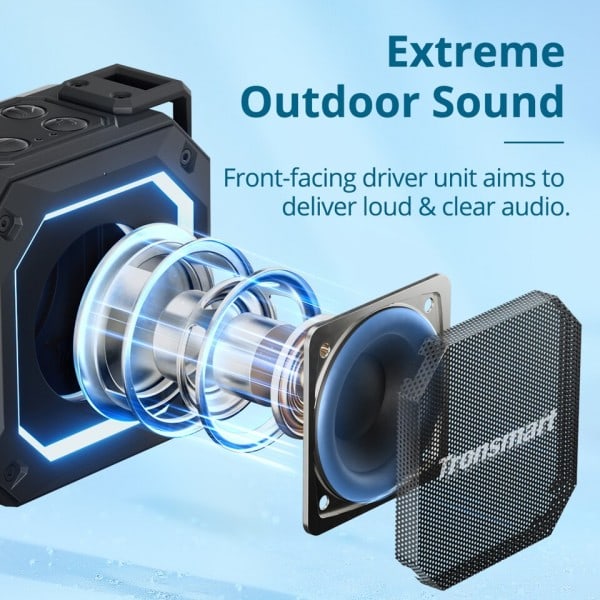 Groove 2 Högtalare Bärbar Högtalare med Bluetooth 5,3, True Wireless Stereo, Dual EQ Modes