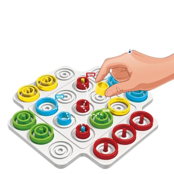 Montessori Trap Play Brætspil Legetøj For Børn Familie Interaktivt Fest spil Uddannelsesmæssigt legetøj