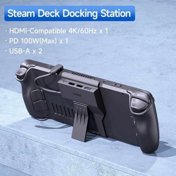 Steam dekki telakka asema 4 1 telakka pidike keskitin USB C 4K@60Hz HDMI-yhteensopiva  SteamDeck