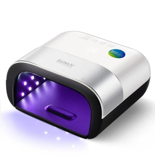 Nagel tork Smart 2,0 48W UV LED Lampa Spik med Smart Timer