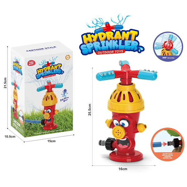 Vatten spray utomhus leksak bläckfisk sprinkler bakgård trädgård vatten leksaker sommar gård tecknad film splash sprinkler