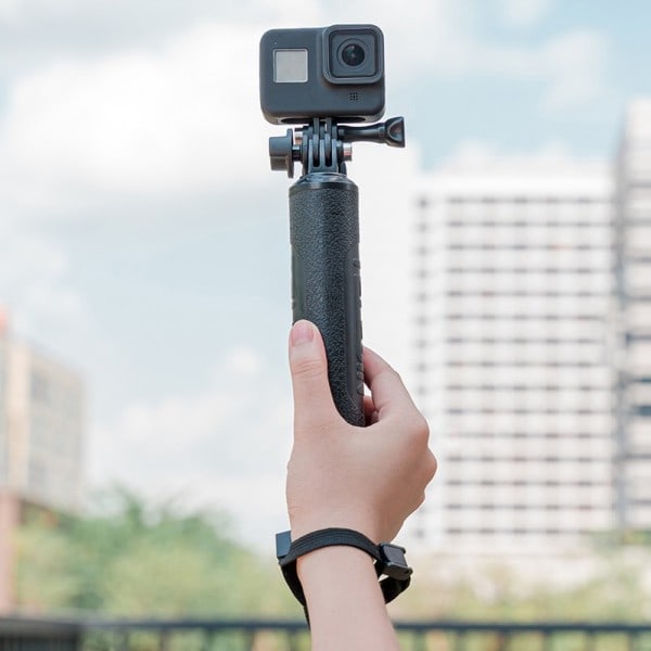 3 vägar Vattentät Selfie Stång Stativ Flytande Hand Grip Monopod Stång