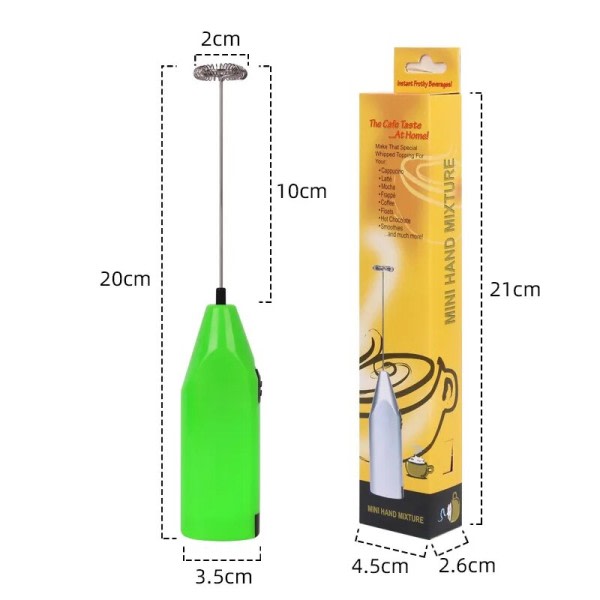 Kök Hand el visp Mini kaffe visp mjölk visp bubblare  prylar  kök tillbehör
