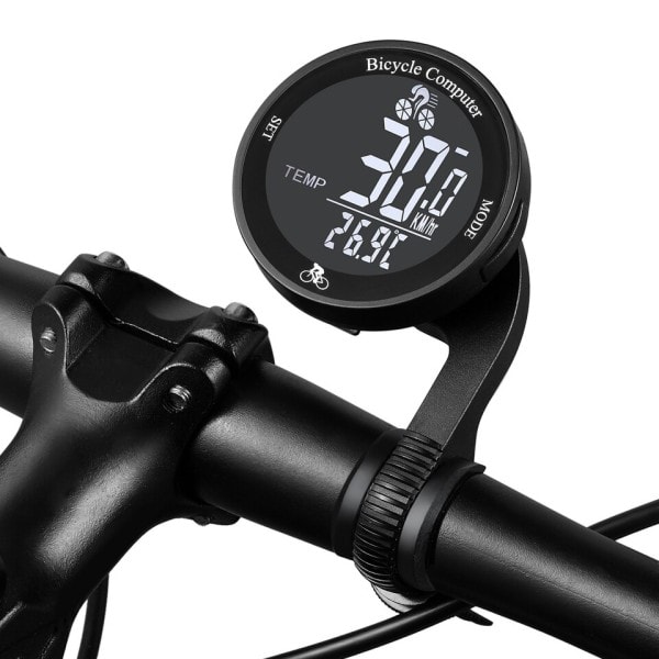 Trådløs Cykel Computer Vandtæt Cykel Kilometertæller Multi Funktionel LCD Skærm Cykling Speedometer Mountain Bike Speedo Måler