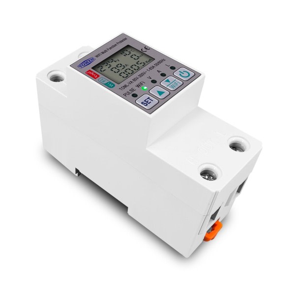 smartlife WIFI Energy Meter Kwh Metering switch Timer med spænding strøm og lækage beskyttelse