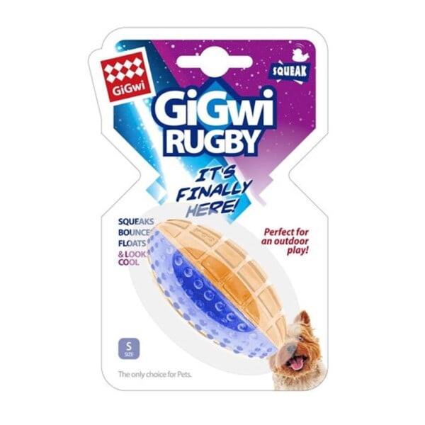 Pet Leker G-Ball Serien S/M/L Transparent Squeaky Interactive Ball Hund Leker