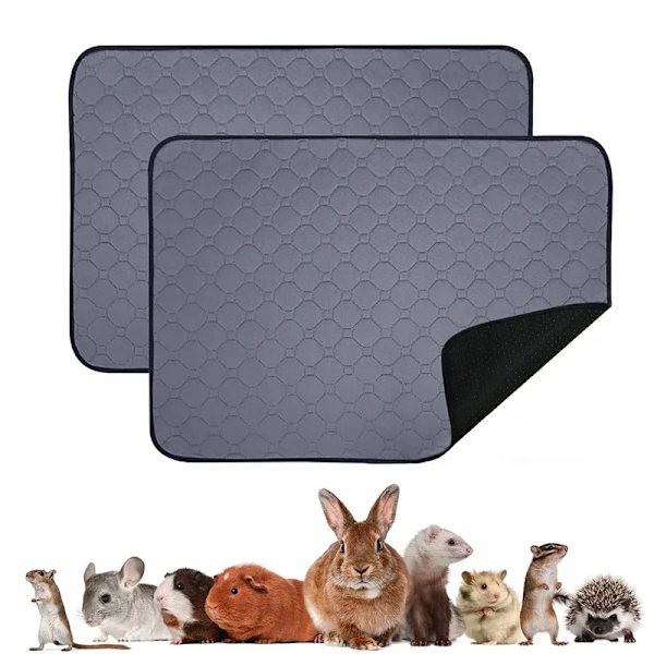 Genanvendelig og skridsikker urinpude til marsvin kat og hundesenge 70X50 cm
