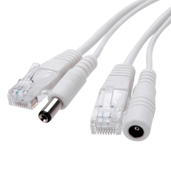 POE kaapeli passiivinen virta Ethernet sovitin kaapeli POE jakaja RJ45 injektori virta syöttö moduuli