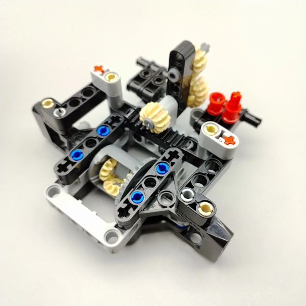 Teknisk RC Bil byggeblokk  profesjonell  Firehjulsdrift Dobbel motor Pedagogisk leker
