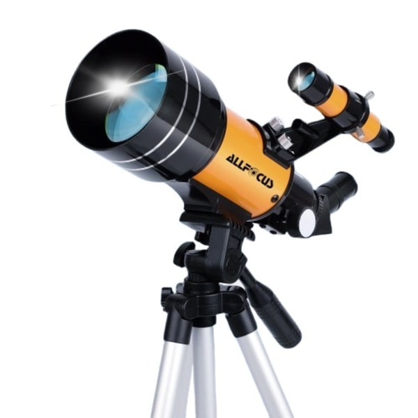 150X astronomisk 70 mm blænde refraktor bærbar rejse teleskop med telefon adapter & trådløs fjernbetjening