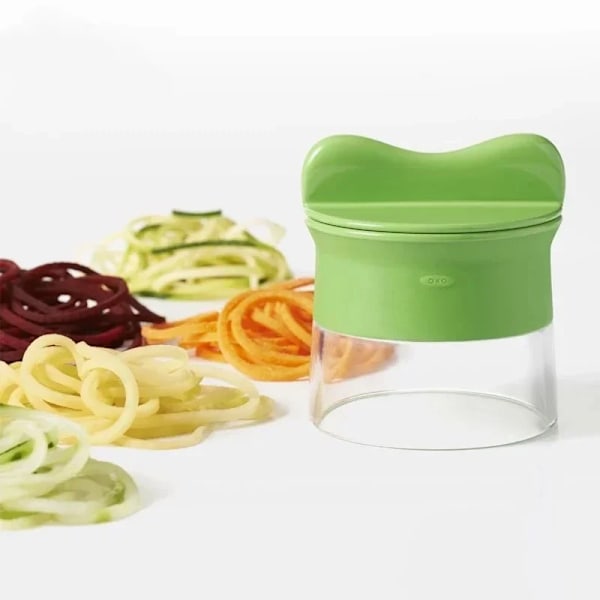 Hög kvalitet Handhållen Spiralizer Grönsak Frukt Skärare Justerbar Spiral Rivjärn Cutter Salad Verktyg