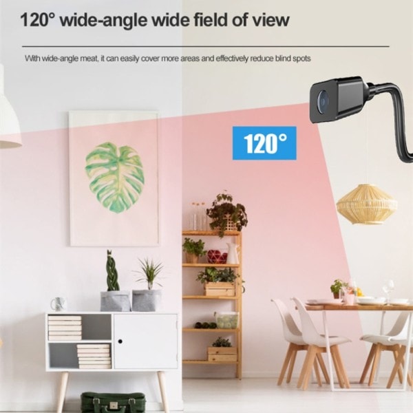 Mini Kamera HD 4K Wifi IP Mikro Videokamera Bærbart Trådløst Modul Video Opptak Støtte Fjernkontroll Vis P2P Kamera