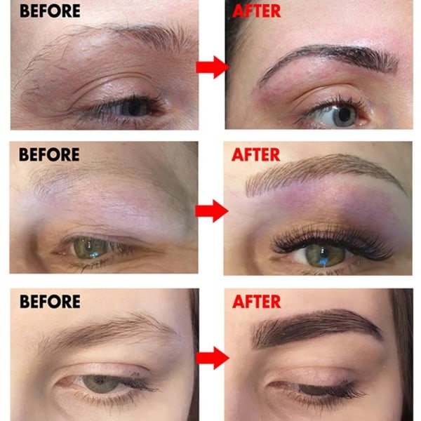 Ingefära Ögonbryn Growth Serum Ögonbryn Ögonfransar Lift Enhancer Essence Återväxt Hår Eteriska oljor