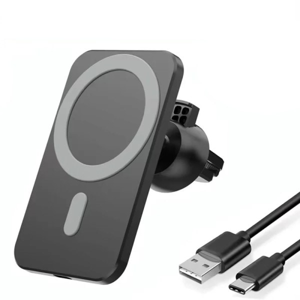 Magnetisk Bil Trådløs Oplader Til iPhone