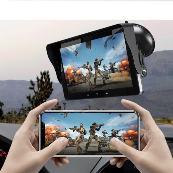 Universal 7 tum Bil Radio Trådlös Android  Bluetooth Touch Skärm