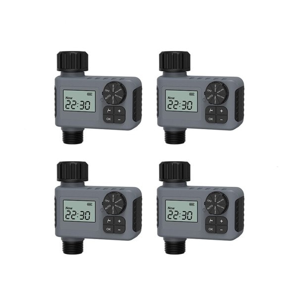 Hage Vanning Enkeltuttak Slange Vanning Timer,1, Sort Med LCD Skjerm