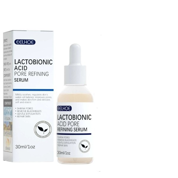 Øjeblikkelig perfektion serum ansigtsbehandling laktobionsyre hud pleje ansigt serum reducer rynker
