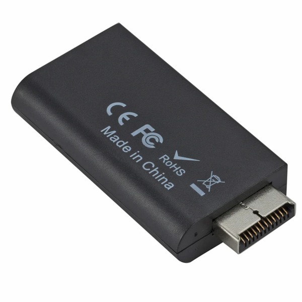PS2 HDMI-yhteensopiva Audio Video Muunnin sovitin 480i/480p/576i 3,5mm ääni lähtö kaikkiin PS2 näyttö tilat