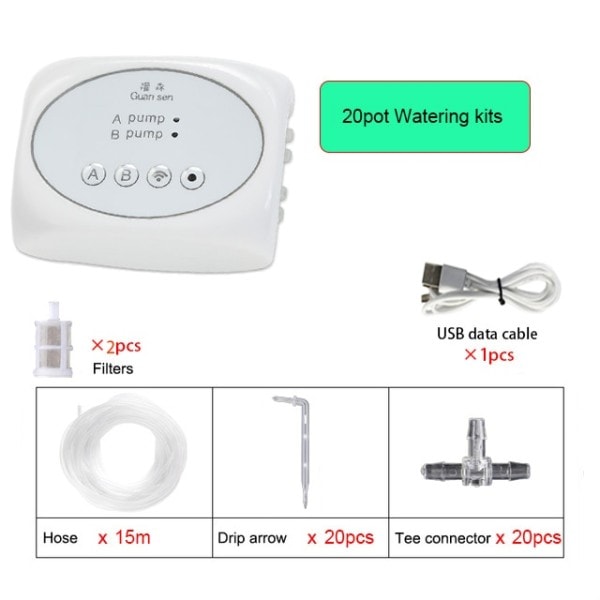 WiFi Smart Garden Irrigation Controller Plant Automatic Drypp Irrigation System Kit Mobil Phone Control Vanning Timer Device