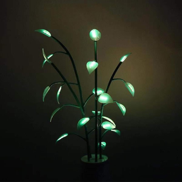 LED talokasvi lamppu sisä sisustus DIY ohjelmoitava yö valo USB vaihdettava  väri kasvi muoto lamppu kotiin sisustus 7773 | Fyndiq