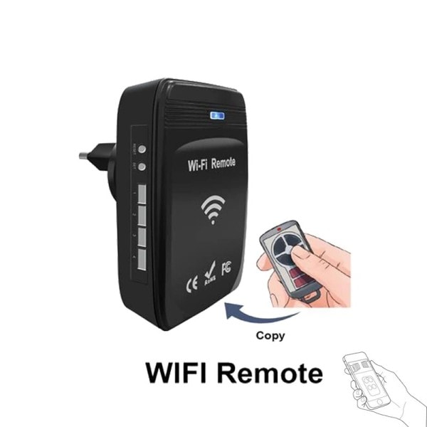 WiFi 287MHz-868MHz WiFi til RF Konverter rullende kode garasje dør fjernkontroll