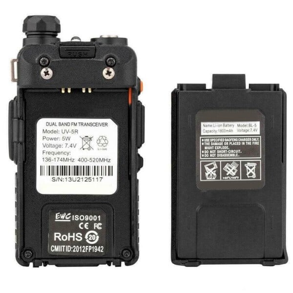 Dual Band Two Way Ham Radio Walkie Talkie