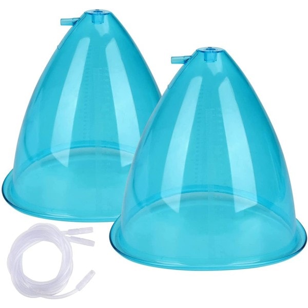 King Size Vacuum Suge Blå XXL Kopper For rumpe løft behandling rumpe bryst forstørrelse vakuum suge maskin