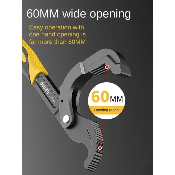 Universal Nøkkel Rør nøkkel Open End Spanner Set Høykarbon Stål Snap N Grip Verktøy