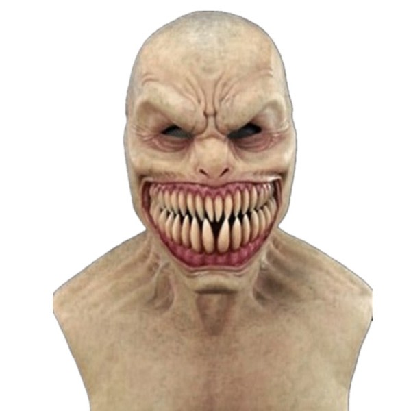Halloween Skrekk Hodeplagg Latex Klovn Maske Djevel Face Cover Terror Skreepy Halloween Maske