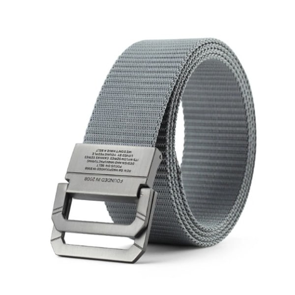 Herr bälten automatiskt spänne metall webbing bälten för herrar canvas nylon hög kvalitet rem