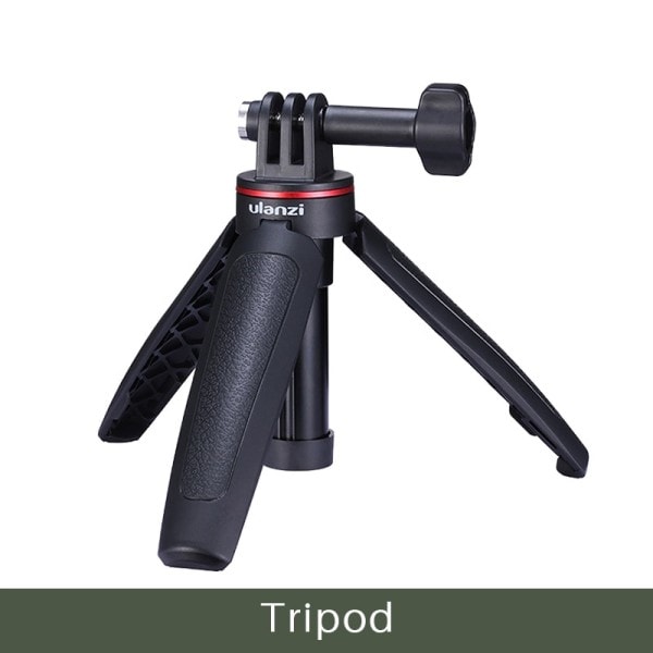 MT-09 Utvidbar Selfie Stick for GoPro Hero 11 10 9 8 7 6 Bærbar Vlog Stativ Mini Action Kamera Tilbehør