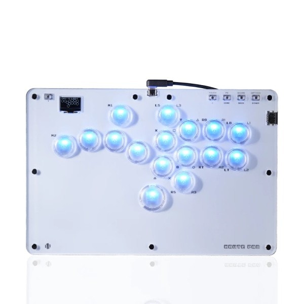 Arcade Hitbox Controller Knapp Fälg spaklös Arcade Stick Controller