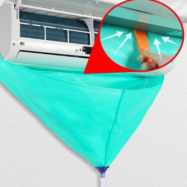 8 stk Aircondition Rengøring Vand Dæk Fuld Sæt